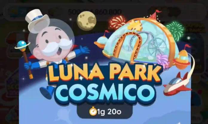 Evento Luna Park Cosmico Monopoly Go (Elenco dei Premi)